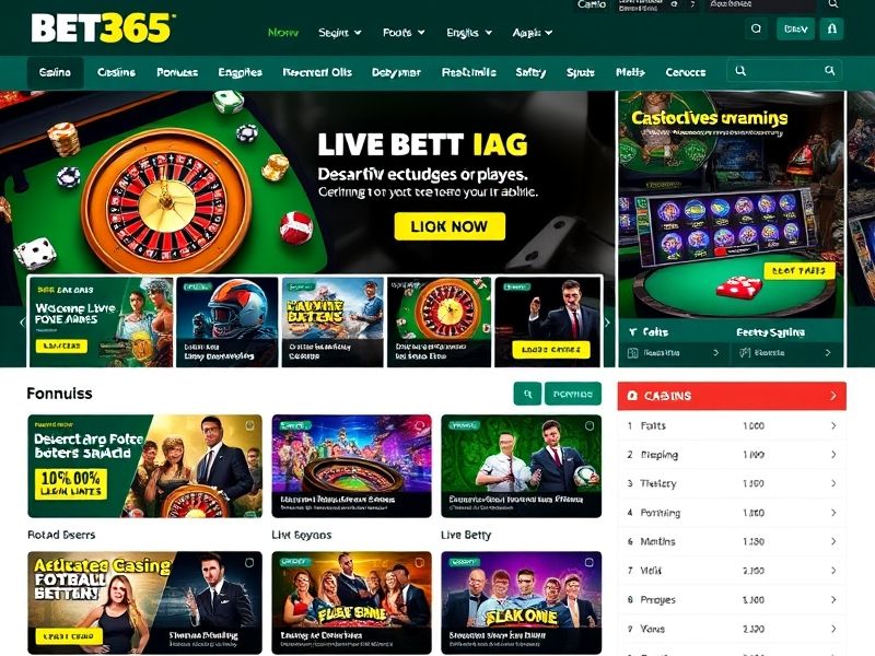 Discover the ultimate online gambling experience on bet365.com. Explore competitive odds, thousands of casino games, live sports betting, and secure transactions. Start playing today with trusted bonuses!